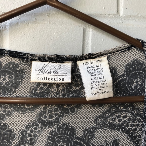 Vintage KATHIE LEE Duster/Coverup - Picture 2 of 8